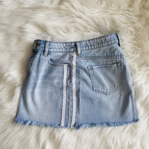 Pacsun Denim Mini Skirt Size 25 - Picture 6 of 11